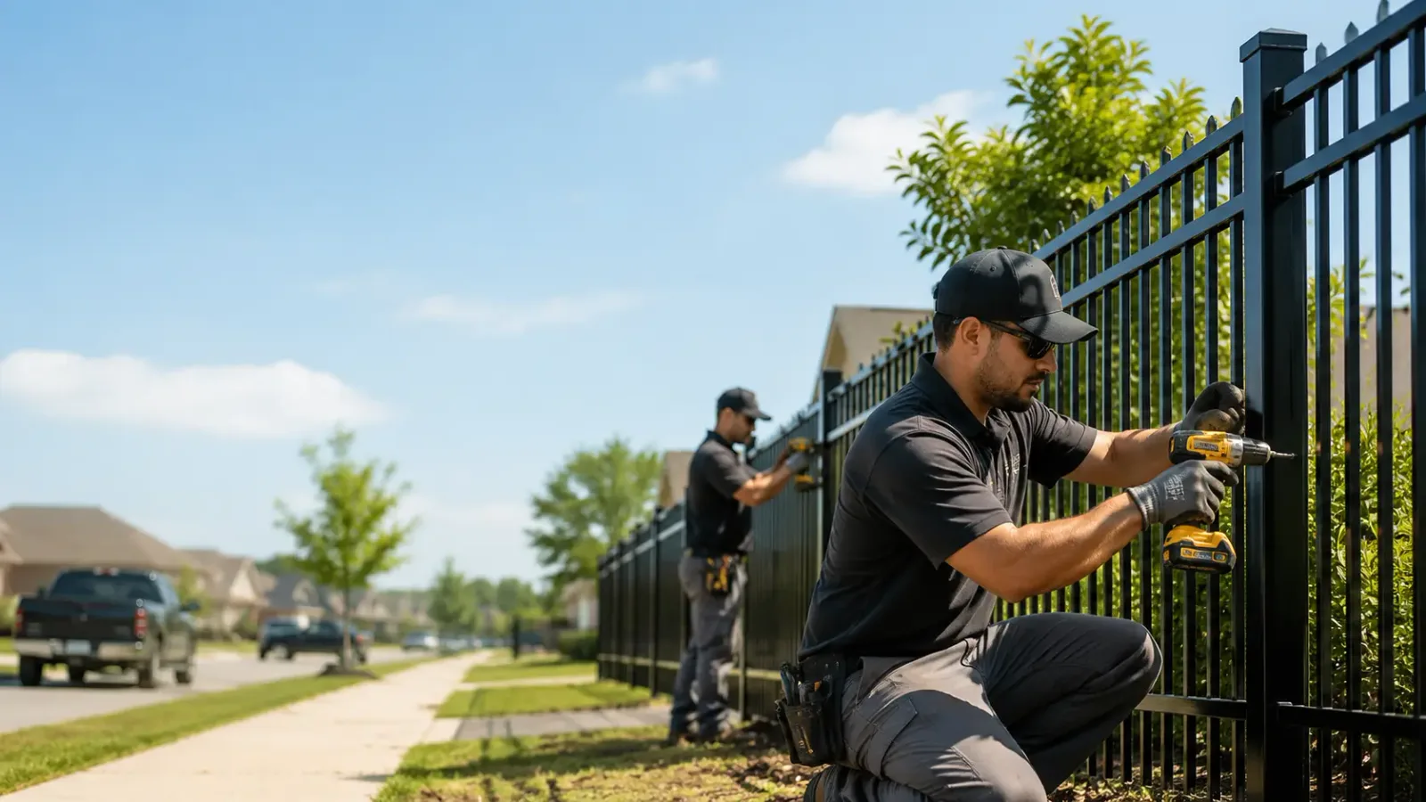 Metal Fence Installation in Oshkosh, NE